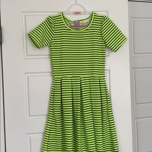 Lularoe XS yellow and black dress